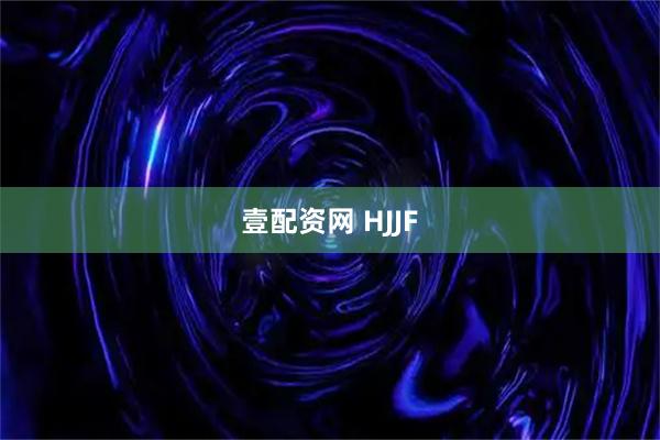 壹配资网 HJJF