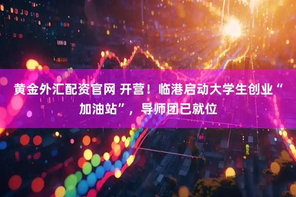 黄金外汇配资官网 开营！临港启动大学生创业“加油站”，导师团已就位